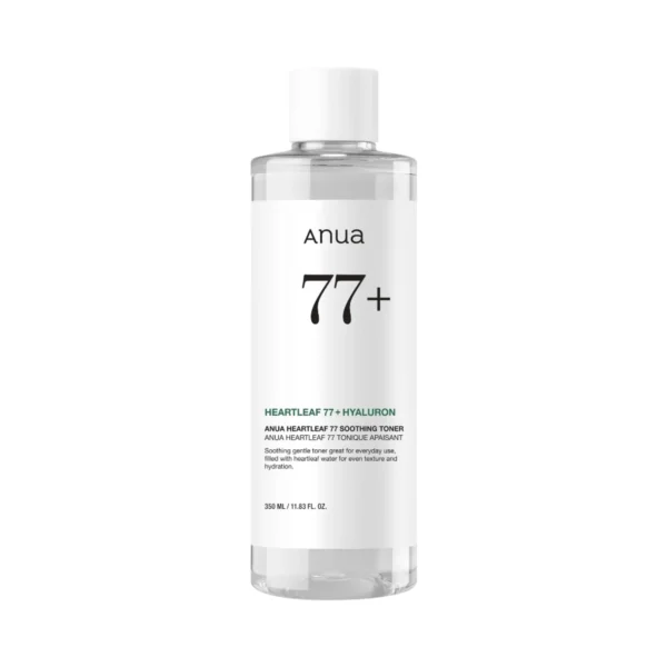 Anua Heartleaf 77% Soothing Toner 350mL Special Set Reformulated (+350mL Refill) - Image 3